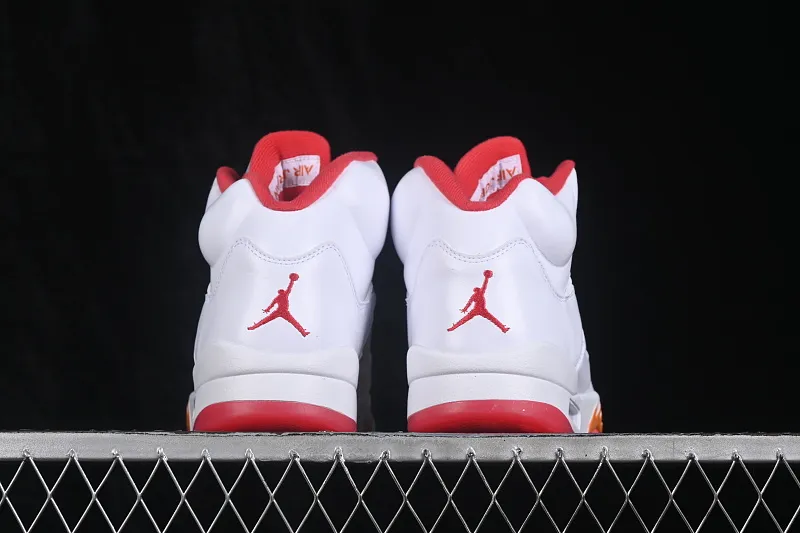 All categories Air Jordan Jordan series basketball shoes Air Jordan 5 Air Jordan 5 Retro "Sunset" AJ5 Joe 5 white orange red IV5678-102